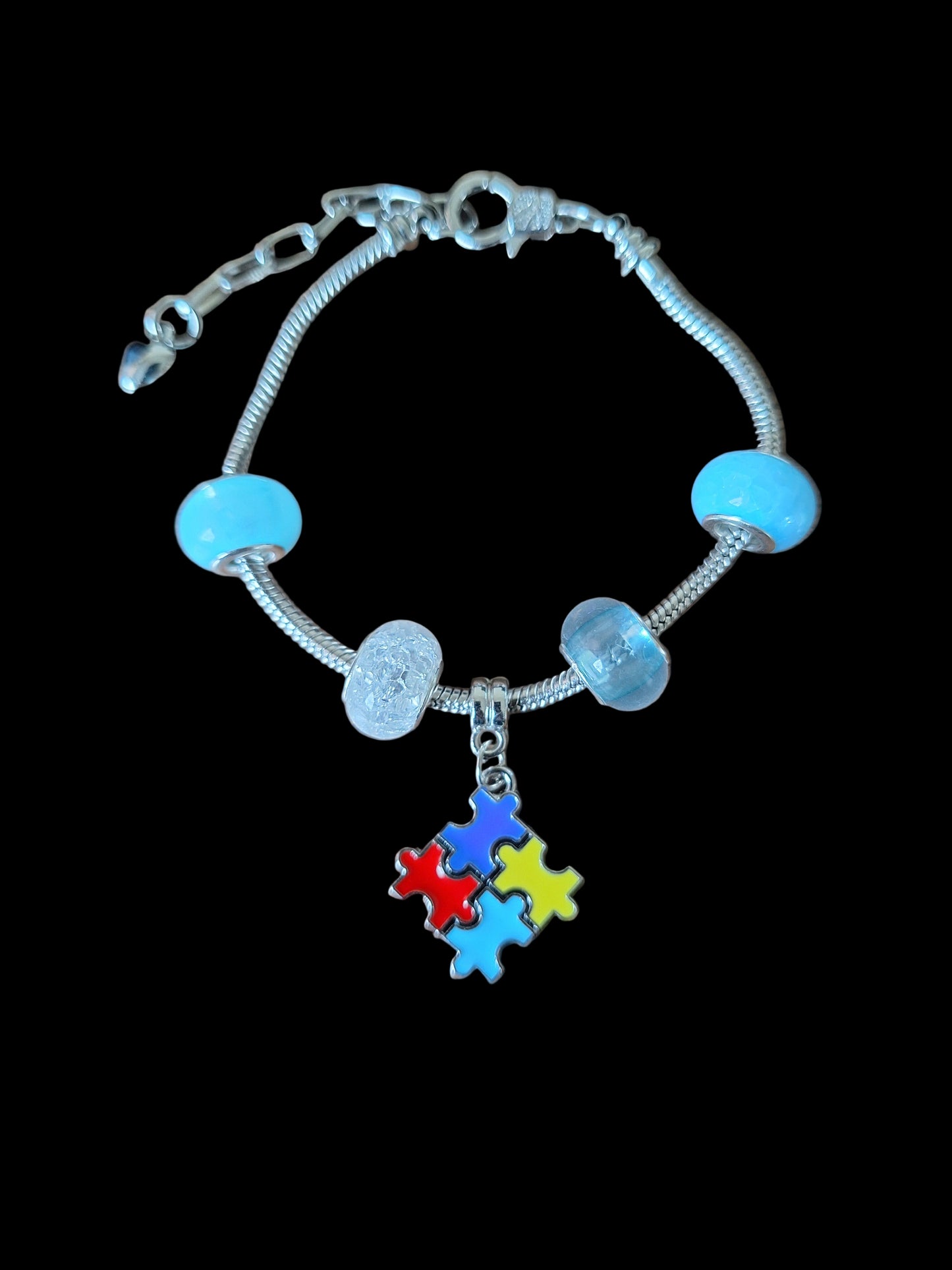 ASD Beaded Bracelets for Teenagers in New Zealand – Personalised Pendants with Optional