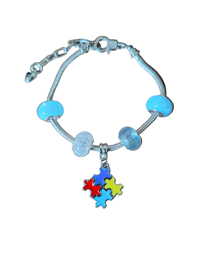 ASD Beaded Bracelets for Teenagers in New Zealand – Personalised Pendants with Optional
