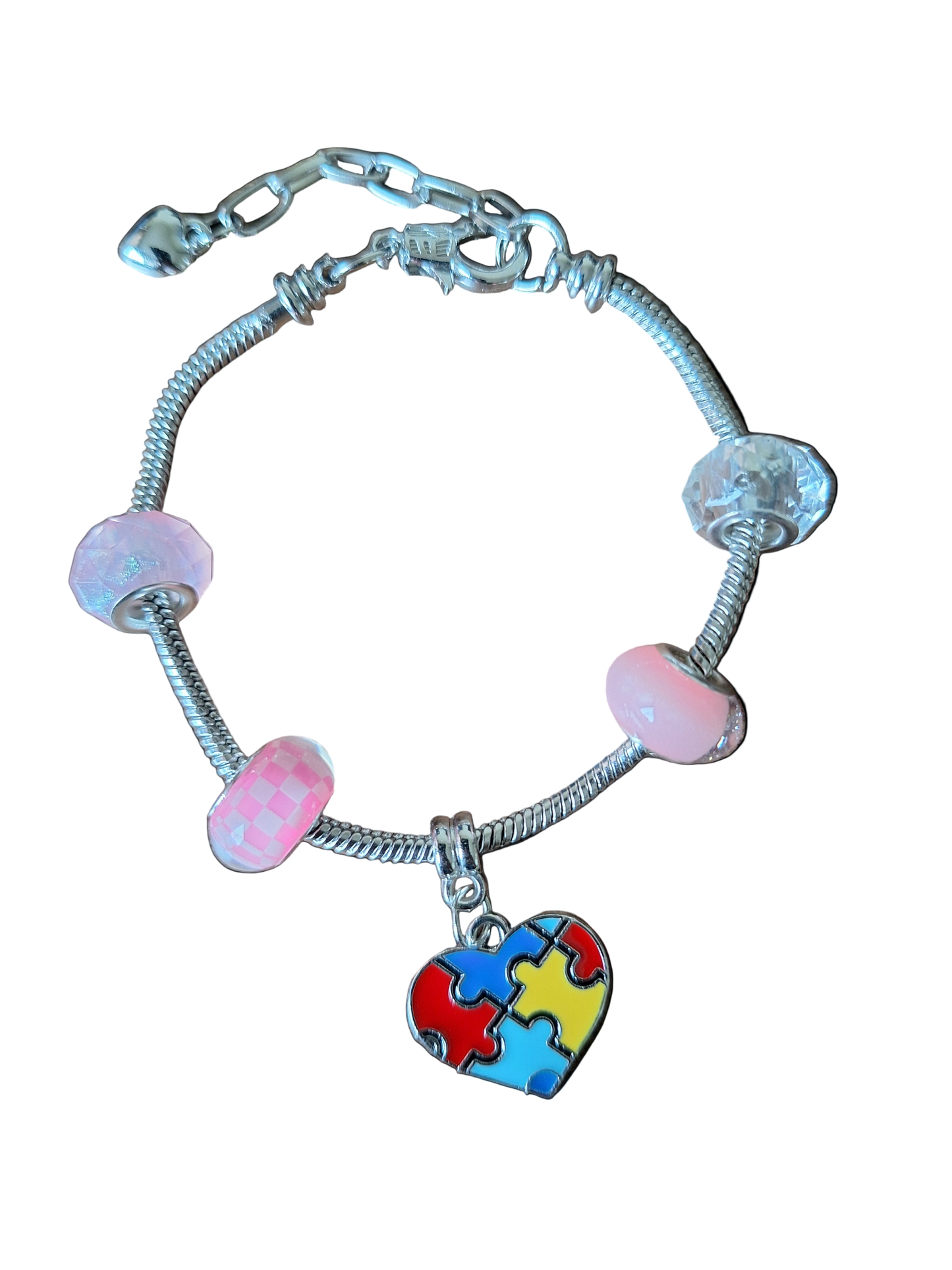 ASD Beaded Bracelets for Teenagers in New Zealand – Personalised Pendants with Optional