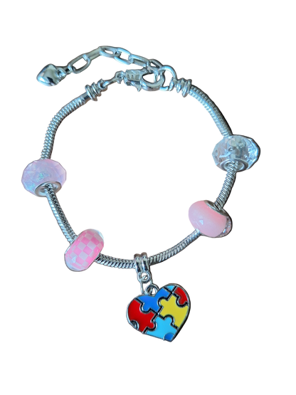 ASD Beaded Bracelets for Teenagers in New Zealand – Personalised Pendants with Optional
