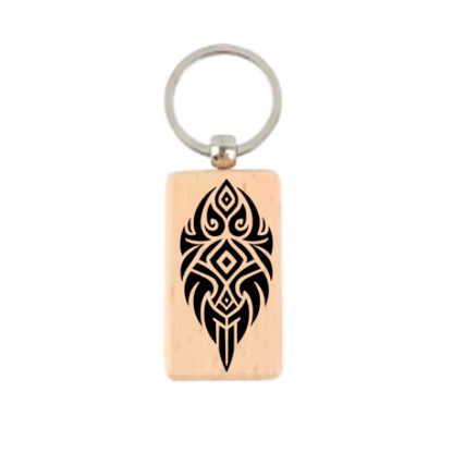 Māori Art Keychain