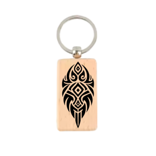 Māori Art Keychain