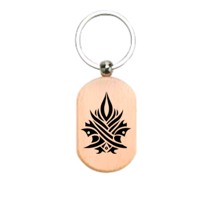 Māori Art Keychain