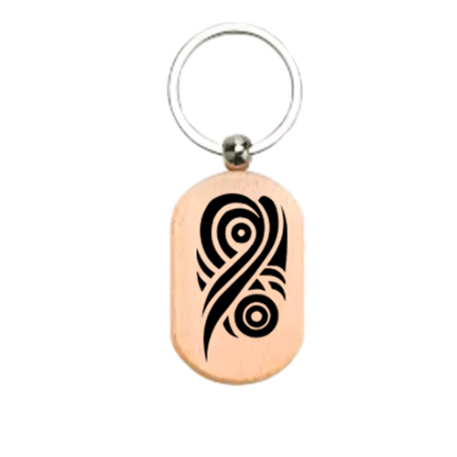 Māori Art Keychain